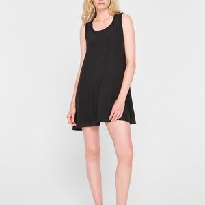 Pintuck Scoop Neck Mini Dress- Brand New- NEVER WORN- IVORY- (SEE  COLOR PICS)